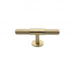 M Marcus Heritage Brass Knurled Fountain Design Cabinet Knob 60mm